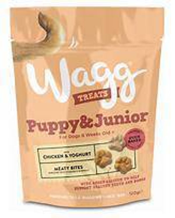 Wagg Puppy & Junior Treats 125g x 7. (C-WAGG14)