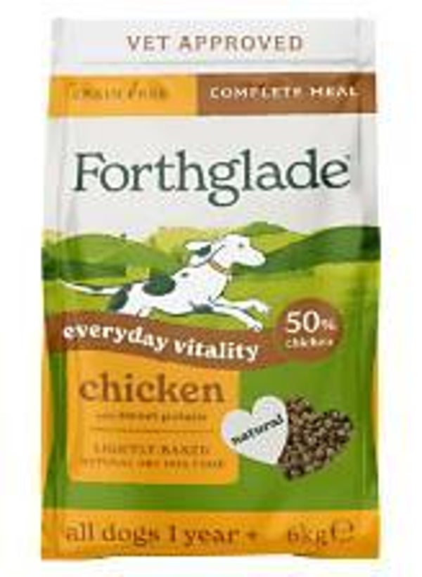 Forthglade Lightly Baked Chicken. (C-MENU54/55)