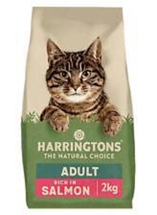 Harringtons Adult Cat Salmon 2KG. (C-HAR04)