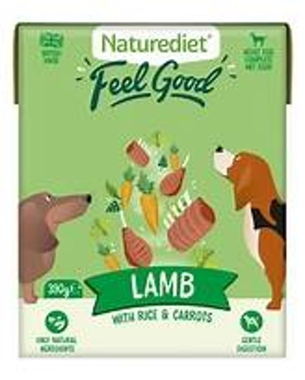 Naturediet Feel Good Lamb. 390g. (C-ND04)