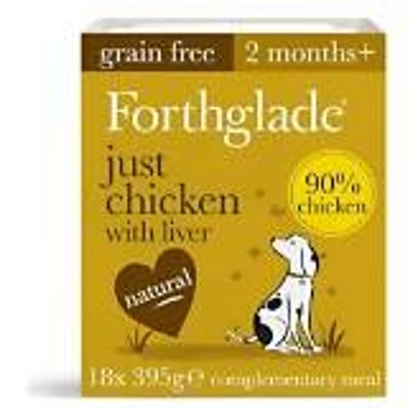 Forthglade Just Chicken & Liver. (C-MENU02)