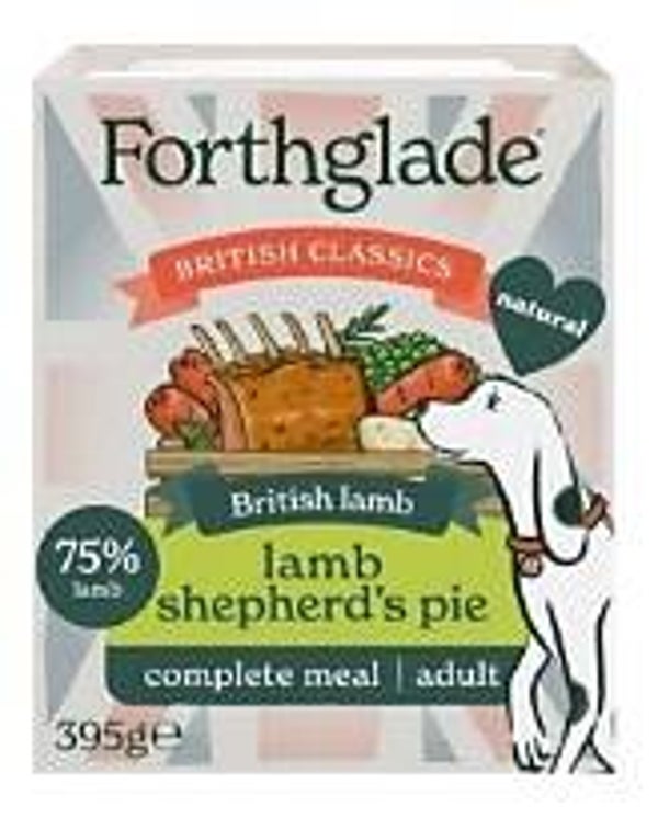 Forthglade Complete Grain Free British Classic Lamb Shepherds Pie