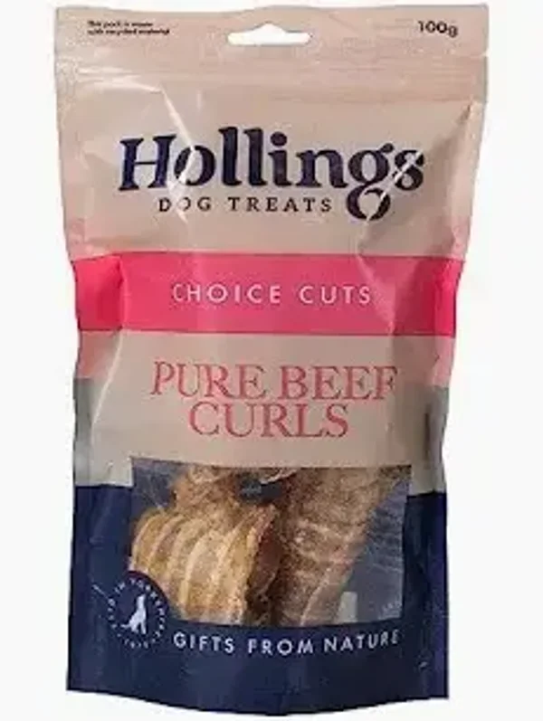Hollings Beef Curls 100g (C-A44)