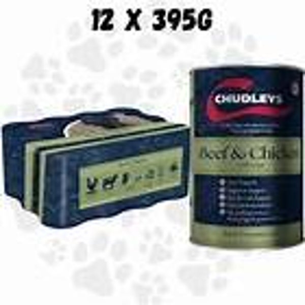 Chudleys Working Dog Beef,Chicken,Tripe Tins (C-CH5C)