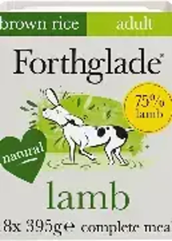 Forthglade Complete Adult Lamb & Rice. (C-MENU10D)