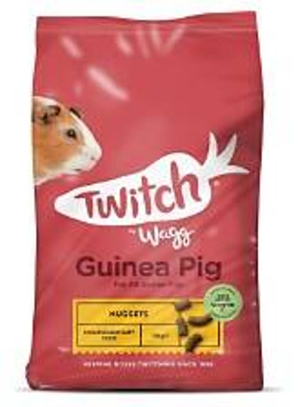 Wagg Twitch Guinea Pig Nuggets 10KG. (C-WAGG16)