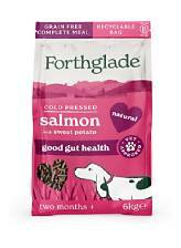 Forthglade Cold Pressed Salmon. (C-MENU44/45)