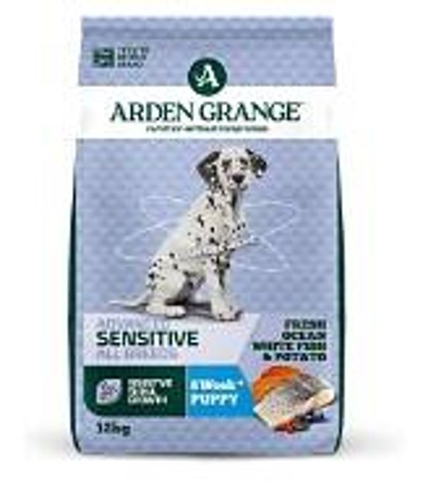 Arden Grange Puppy Sensitive Fish. (C-AG01/02).