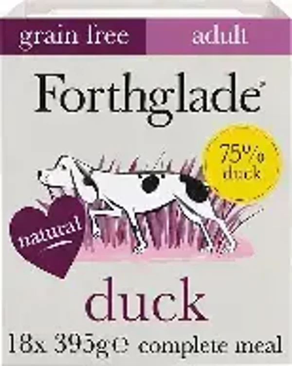 Forthglade Complete Grain Free Adult Duck. (C-MENU15)