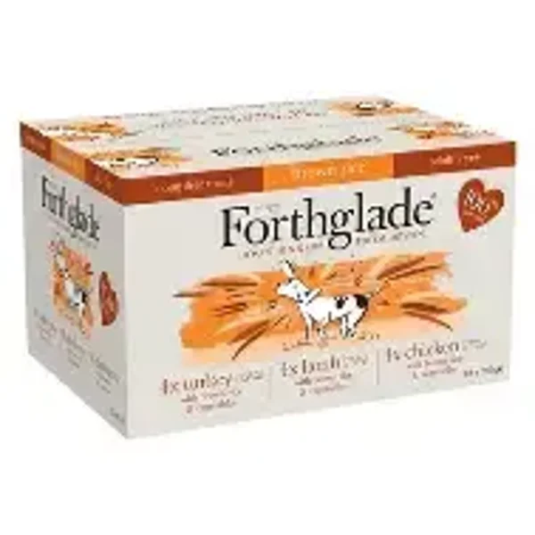 Forthglade Complete Adult Multipack With Rice 395g x 12. (C-MENU12)