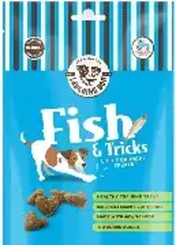 Laughing Dog Grain Free Fish & Tricks 125g. (C-LD6B)