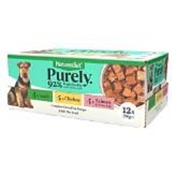 Naturediet Purely Variety Pack 390g x 12. (C-ND13)