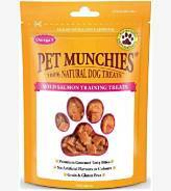 Pet Munchies Salmon Training Treats 50g, (C-PM221/221S)