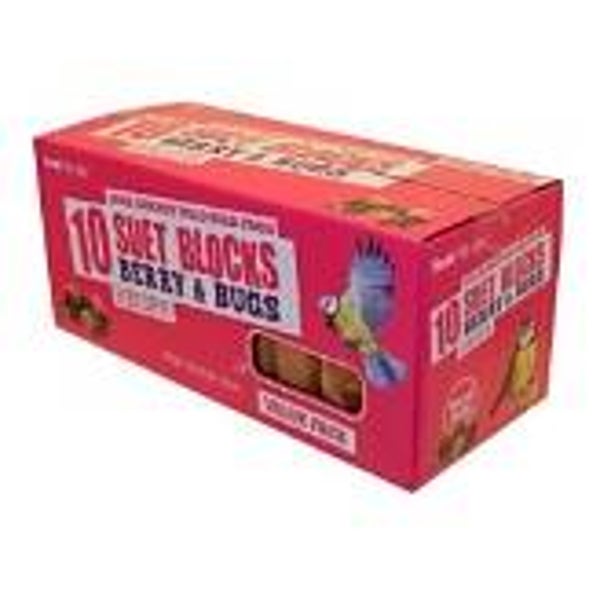 Suet To Go Value Block/Cake Berry 10pk. (C-BRD652)