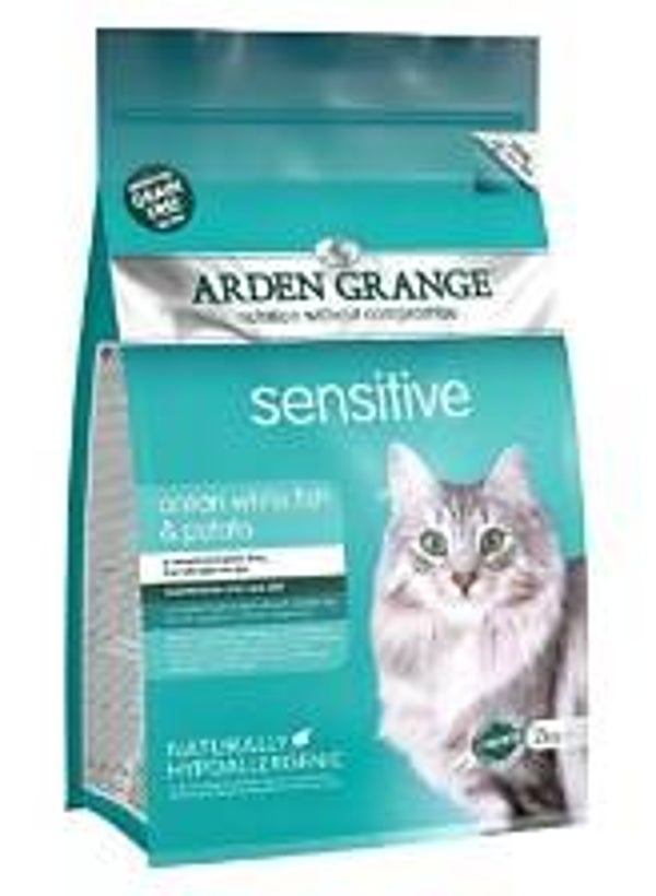 Arden Grange Adult Cat Sensitive. (C-AG47A/48/49)