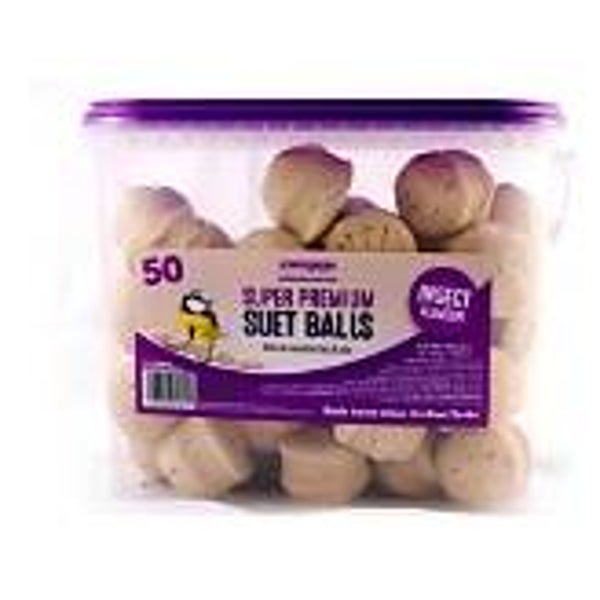 Suet To Go Super Suet Ball Refill Box 85g x 50. (C-BRD04C)