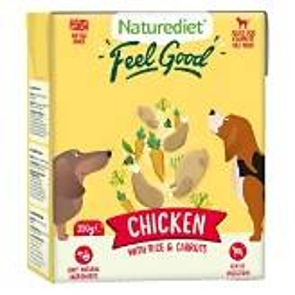 Naturediet Feel Good Chicken 390g. (C-ND02)