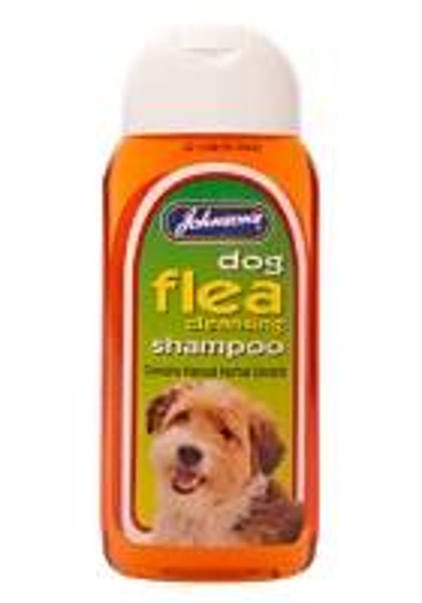 Johnson's Dog Flea Cleansing Shampoo. 200ml. (C-JVP03)