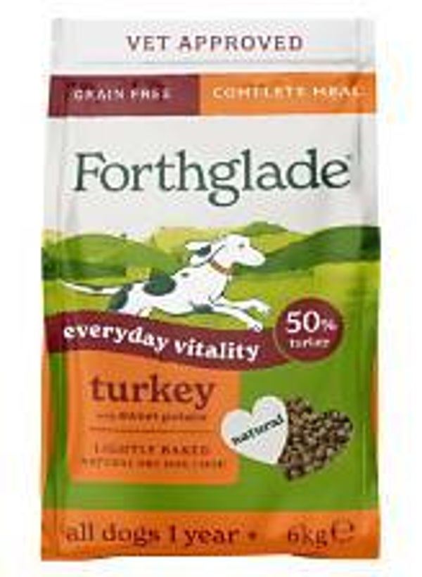 Forthglade Lightly Baked Turkey. (C-MENU58/59)