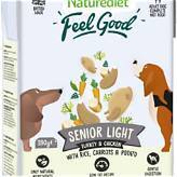 Naturediet Feel Good Senior/Lite 390g. (C-ND08)