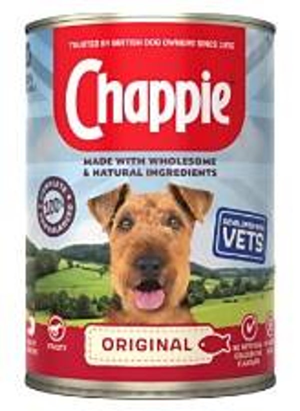 Chappie Dog Original TINS 412g x 12. (C-PED14)