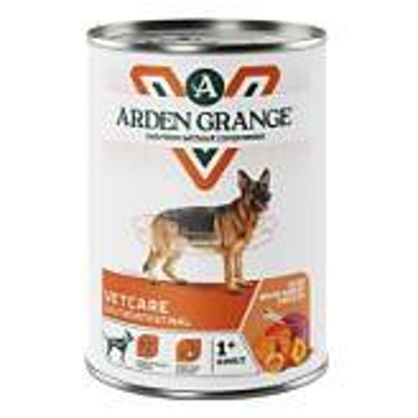 Arden Grange VetCare Gastrointestinal Duck , Sweet Potato TINS 395g x 6 C-AG71B)