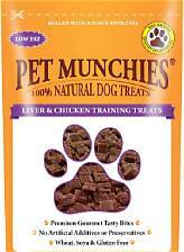 Pet Munchies Liver & Chicken Training Treats 50g. (C-PM21/21S)