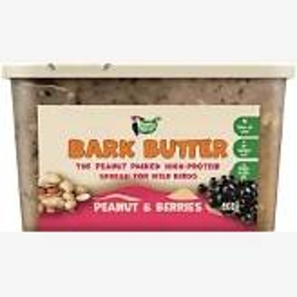 Happy Bird Bark Butter Peanut With Berries 500g. (C-BRD57A)