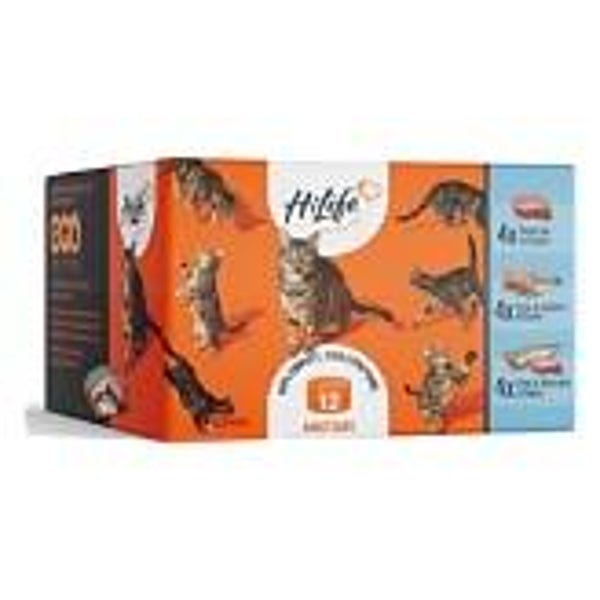 Hi Life Cat Cans Fish Selection 12 x 70g, (CHL02)