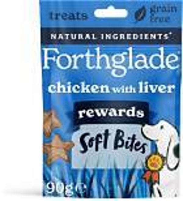 Forthglade Soft Bite Reward (training) Chick & Liver, 90g. (C-MENU33)