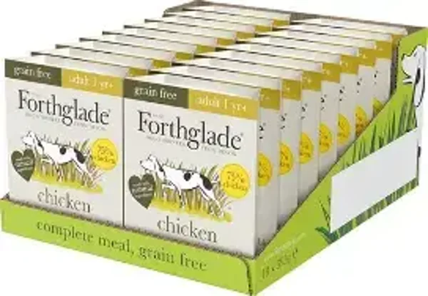 Forthglade Complete Grain Free Adult Chicken. (C-MENU18)