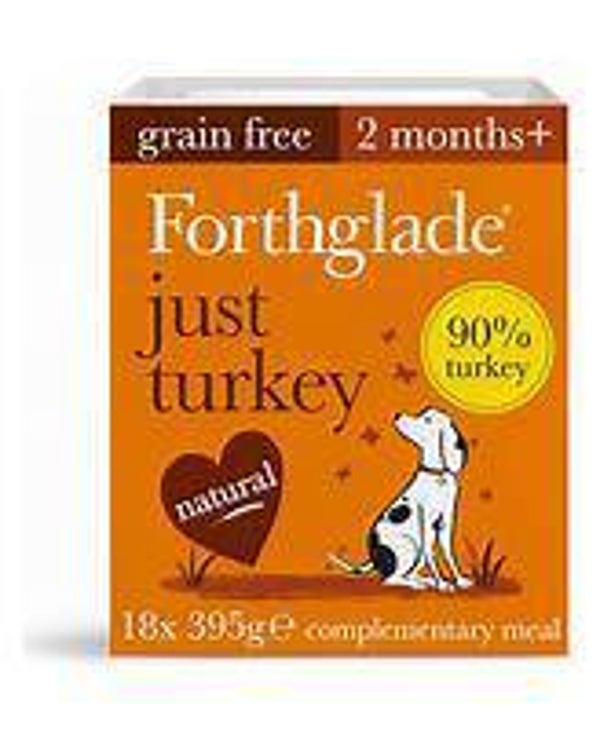 Forthglade Just Turkey. (C-MENU07)