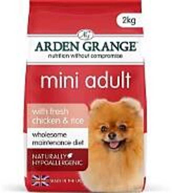 Arden Grange Mini Adult Chicken. (C-AG161/162)