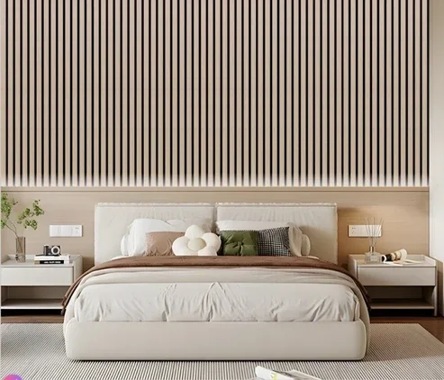 Wall Panel 02WA - Oak - Acoustic - 280cm - (1 pack / 3pcs)