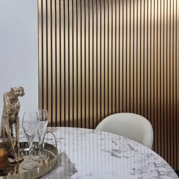 WPC Wall Panels - Wood Effect Slatted Wall Panels - 235cm x 15cm (14 pack)