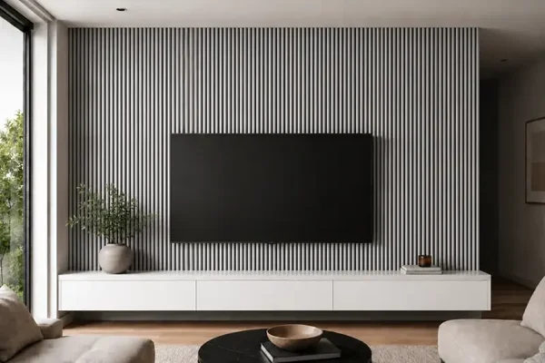 Wall Panel 36F - Grey Oak - Acoustic - 240cm - (1 pack / 4pcs)
