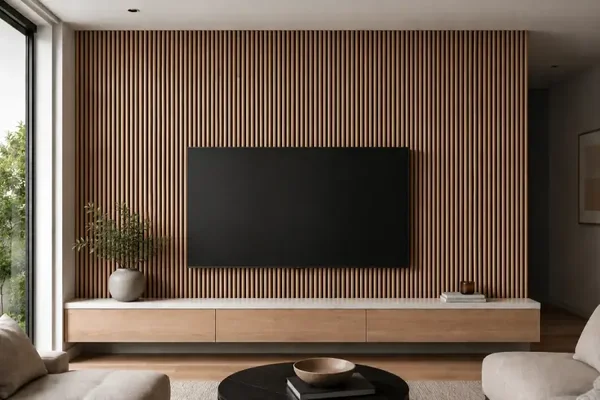 Wall Panel 36H - Oak 02 - Acoustic - 240cm - (1 pack / 4pcs)