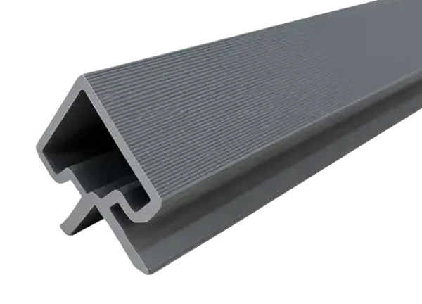 Wall Panel 73/83B Corner Trim - Grey - 290cm - (1 Pack / 3pcs)