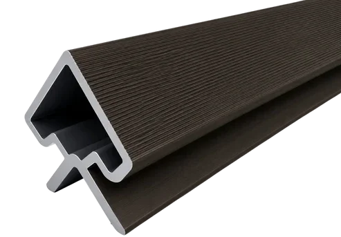Wall Panel 73/83D Corner Trim - Dark Brown - 290cm - (1 Pack / 3pcs)