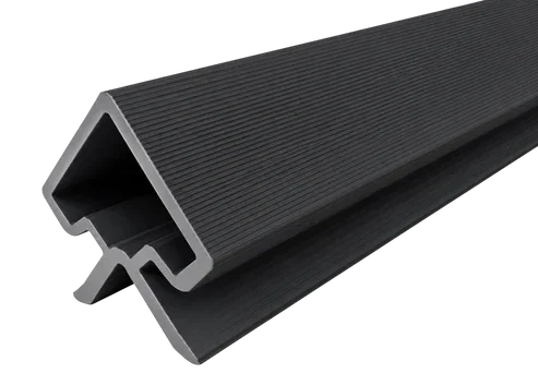 Wall Panel 73/83E Corner Trim - Black - 290cm - (1 Pack / 3pcs)