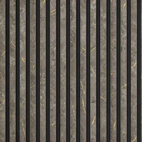 Wall Panel 02WN - Gold and Black Marble - Acoustic - 280cm - (1 pack / 3pcs)