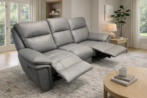 Montana Grey Recliner Sofa (3+2+1)