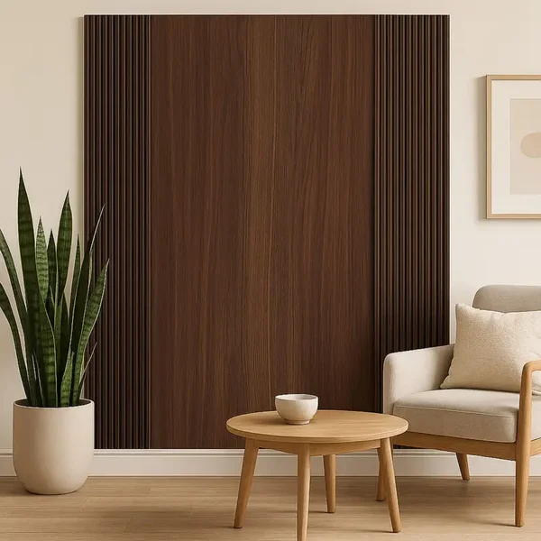 WPC Wall Panels - Wood Effect Flat Wall Panels - 235cm x 40cm (5 pack)