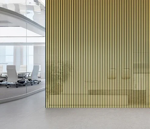 Wall Panel 01G - Shiny Gold - Acoustic - 240cm - (1 pack / 4pcs)
