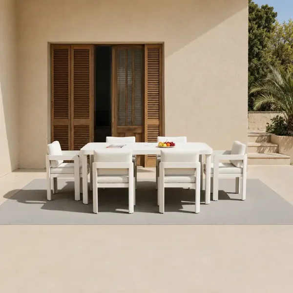 Sofia Outdoor Range - 6 Seater Dining Set