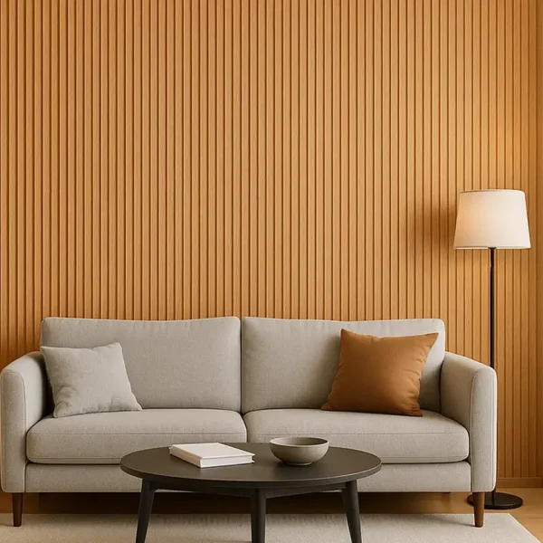 WPC Wall Panels - Wood Effect Wave Wall Panels - 235cm x 16cm (10 pack)