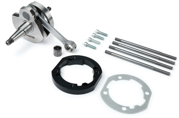 Adapterplatten-Set für 210ccm Malossi/Polini inkl. Kurbelwelle