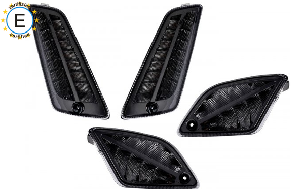 Moto Nostra Blinker-Set vorne+hinten smoked