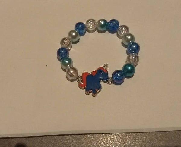 Armband voor kinderen met eenhoorn