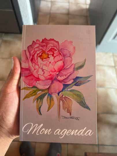 Agenda fleur
